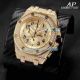 Replica AP Royal Oak Offshore Iced Out Chronograph Diamond Watch Yellow Gold (3)_th.jpg